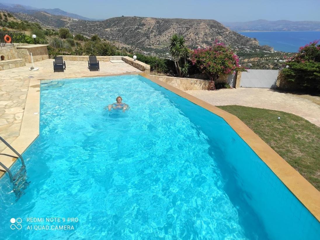 Island Villa Agia Galini Dış mekan fotoğraf
